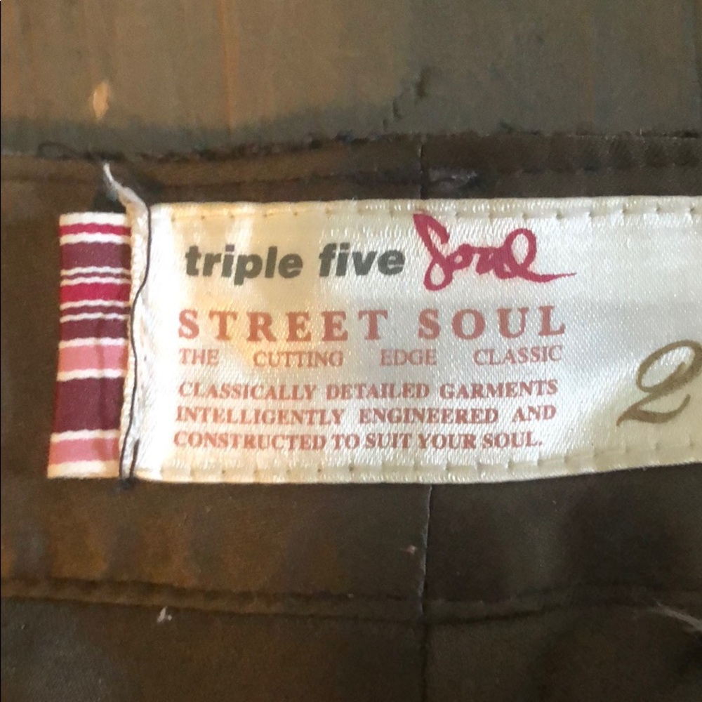 Triple Five Soul Wool Capri Pant - Picture 4 of 5